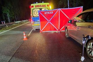 Tragiczny wypadek w Kobiórze. Nie żyje senior