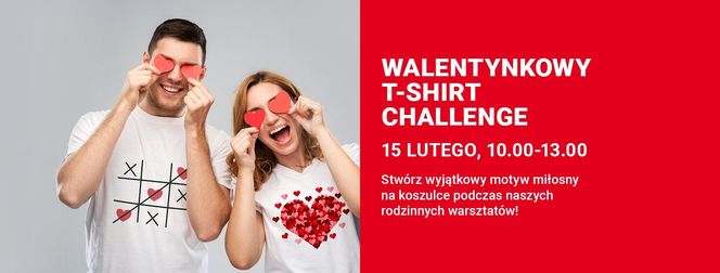 Walentynkowy t-shirt challenge w Sosnowcu 