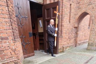 Pogrzeb Grzegorza G., który zginął w Nowem