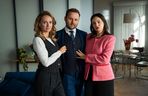 Barwy szczęścia, odcinek 3138. Asia (Anna Gzyra), Klemens (Sebastian Perdek), Natalia (Maria Dejmek)