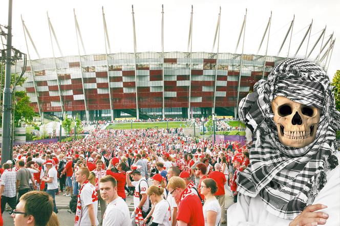 Terroryści chcą wysadzić stadion