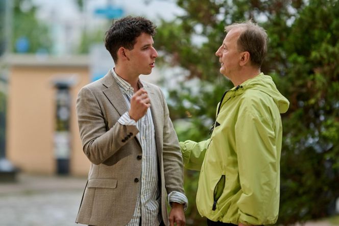 Na Wspólnej odc. 4061. Andrzej Zakościelny (Dariusz Niebudek), Tadeusz (Jakub Pruski)