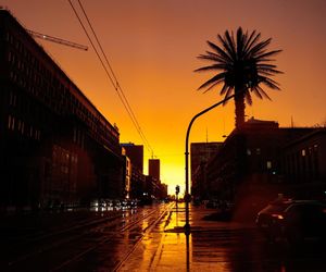 Burza i tęcza w Warszawie (30.10.2025)