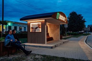 Takiej inicjatywy w Polsce jeszcze nie było. W tej gminie na Mazurach przystanki są jak dzieła sztuki