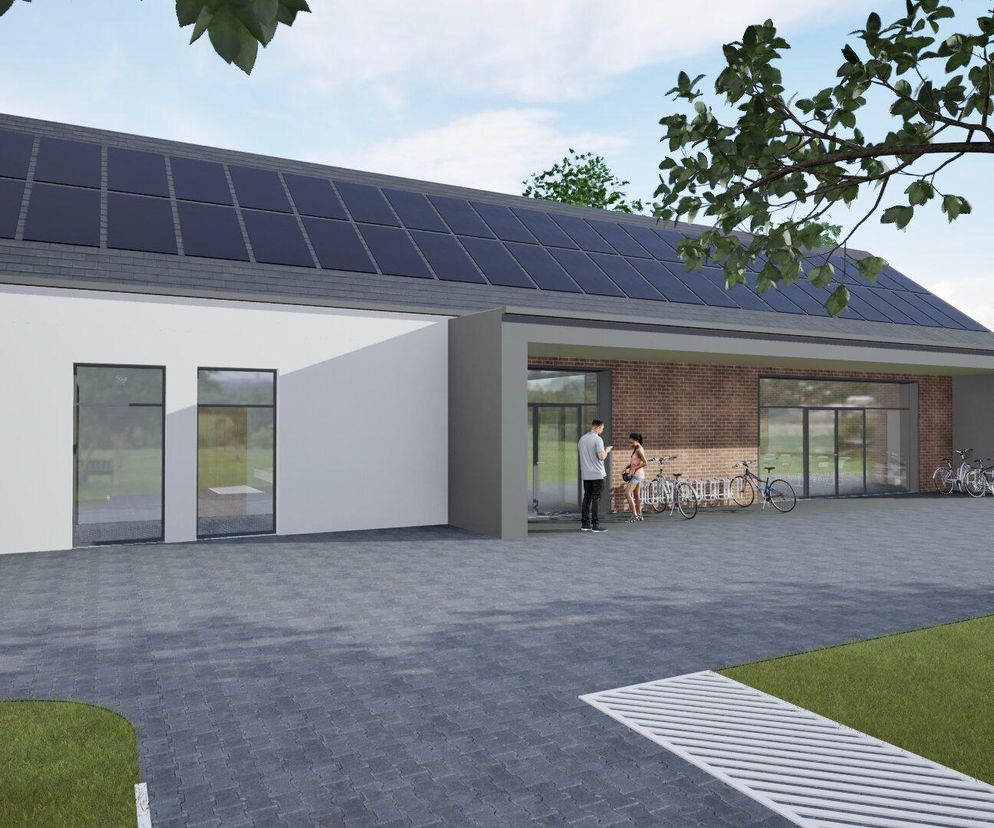 Projekt nowej świetlicy w Lisowie