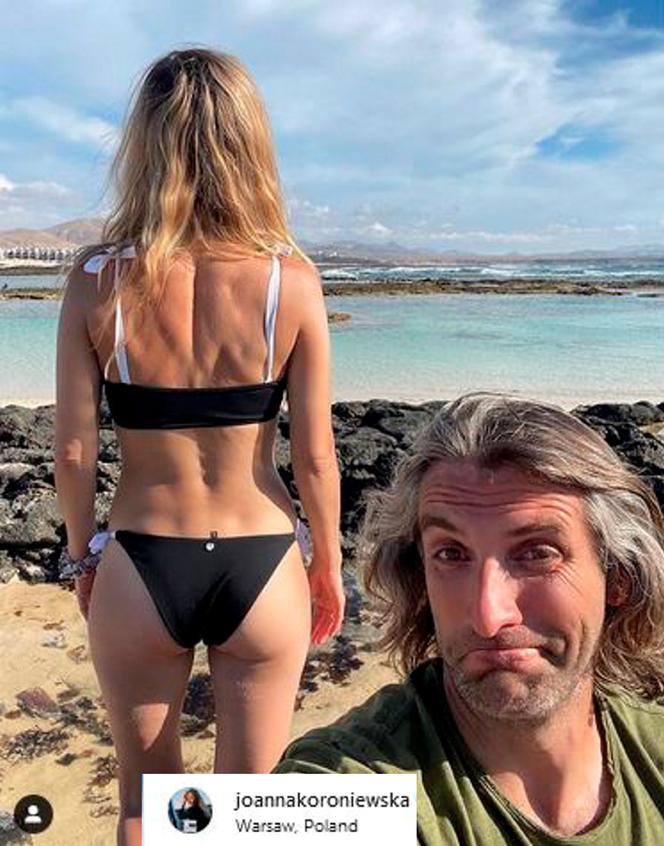 Joanna Koroniewska i Maciej Dowbor na wakacjach