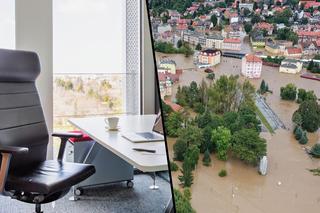 Usprawiedliwienie nieobecności w pracy z powodu powodzi. 10 dni płatne