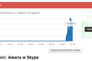 Skype awaria - dlaczego Skype nie działa? Sprawdź co się stało i co zrobić