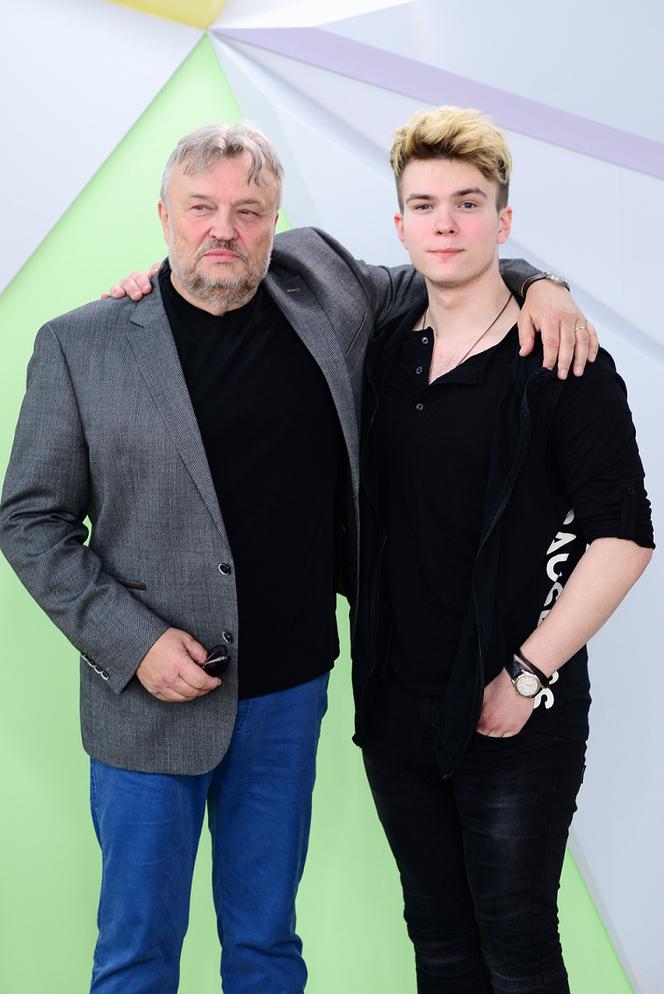 Krzysztof Cugowski z synem