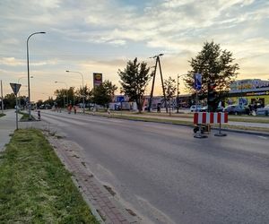 Siedlce: większe utrudnienia na ulicy Partyzantów na rondzie Solidarności