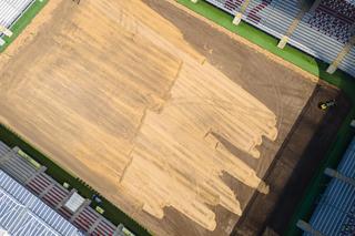 Stadion ŁKS-u będzie niczym Narodowy! Trwa wymiana murawy