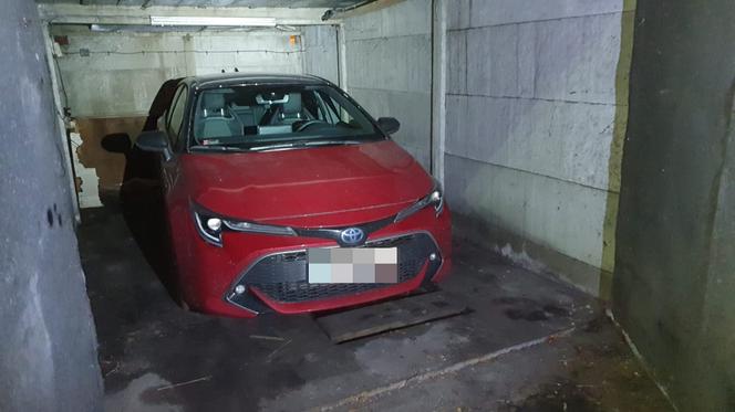 Odzyskali auto chwilę po kradzieży