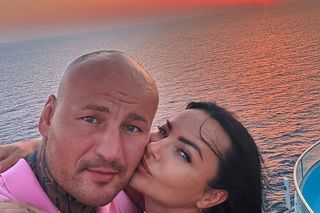 Artur Szpilka z ukochaną Kamilą Wybrańczyk