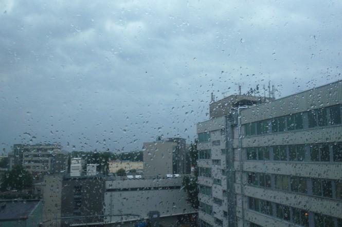 Burza i silny deszcz nad Warszawą! Opóźnienia w komunikacji miejskiej