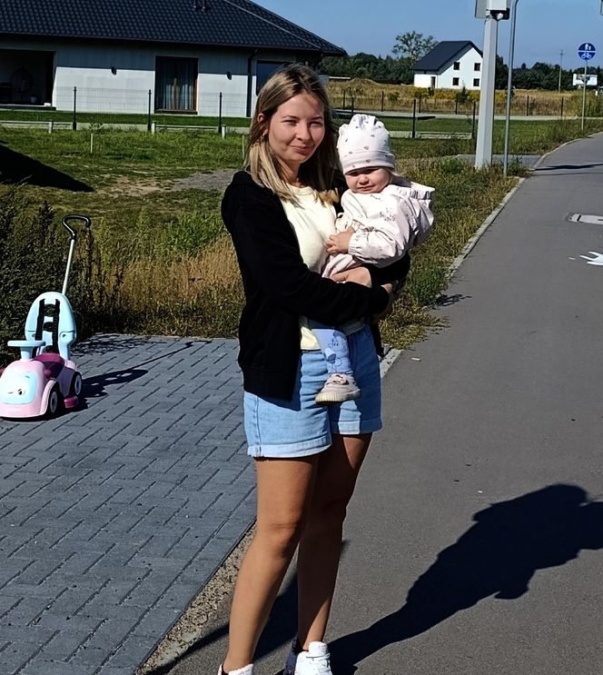 Panika w Czosnówce po upadku drona.