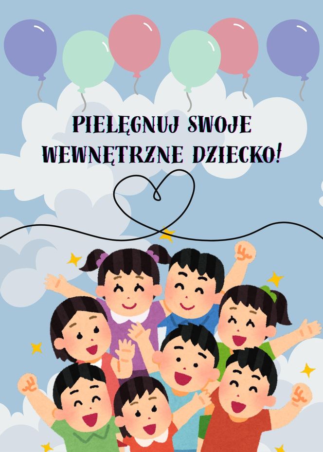 Kartka na Dzień Dziecka dla dorosłych