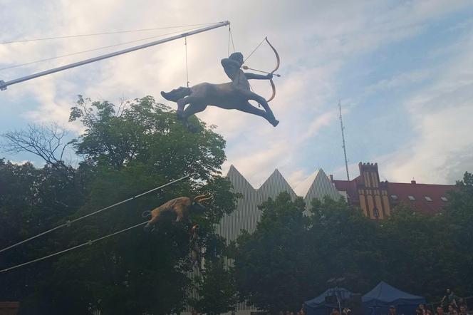 "Kosmiczna Podróż Guliwera" na placu Solidarności