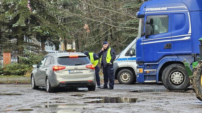 Protest rolników w Drawsku Pomorskim