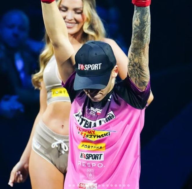 Laura Grzyb przed i po walce na KSW