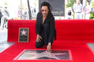 Lenny Kravitz z gwiazdą na Hollywood Walk of Fame! Córka muzyka zażartowała z niego w przemówieniu