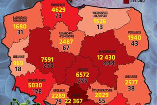 COVID-19 szaleje na Podlasiu. Zakażonych koronawirusem jest ponad 600 osób