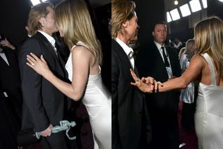 Jennifer Aniston i Brad Pitt na wspólnych zdjęciach po raz pierwszy od lat! Były czułości!