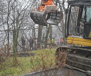 Wielka akcja policji w Nowym Dworze Mazowieckim. Znaleziono ludzkie szczątki