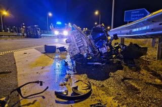 Siła uderzenia była potworna. Silnik wyrzuciło na kilkanaście metrów