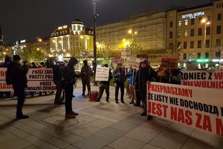 Protest pracowników Poczty Polskiej