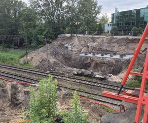 Postępują prace na olsztyńskim Tracku. Powstaje m.in. nowoczesny wiadukt