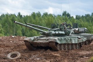 Rosyjskie i niemieckie czołgi 