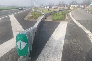 Tragiczny wypadek na autostradzie A1 w Dobieszowicach! Nie żyje młody kierowca [ZDJĘCIA]