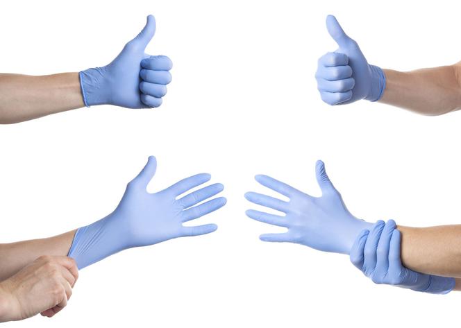Koronawirus w Polsce. Jak używać rękawiczek, by nie były źródłem zakażenia?  