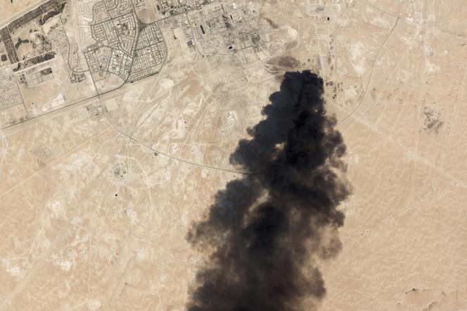 Pożar rafinerii w Arabii Saudyjskiej