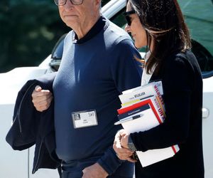 Rusza letni obóz dla miliarderów! Bill Gates ma nietęgą minę, Bezos promienieje