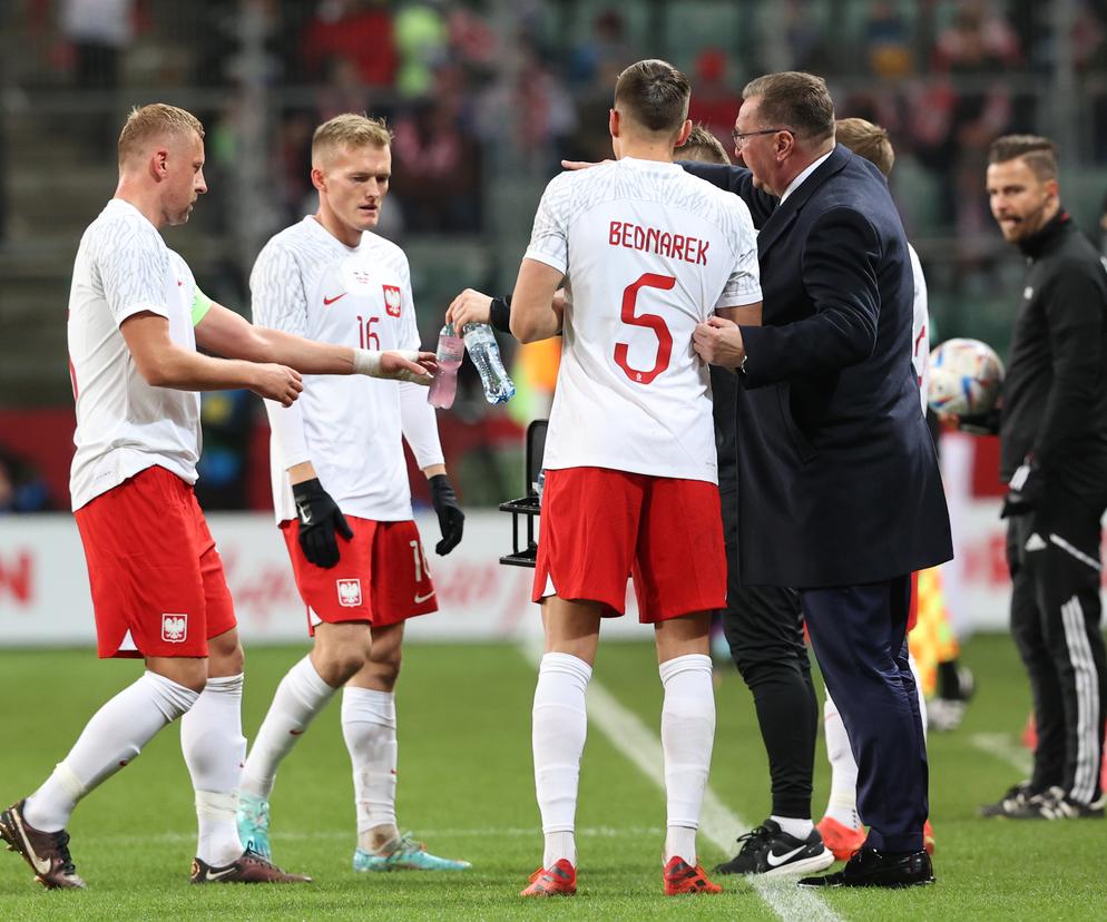 Polska reprezentacja podczas spotkania z Chile