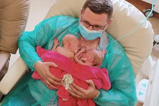 Oliwia, Zuzanna i Mikołaj - trojaczki urodzone w Lublinie