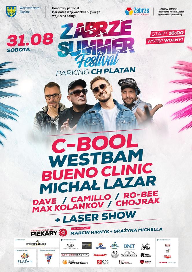 Plakat Zabrze Summer Festival