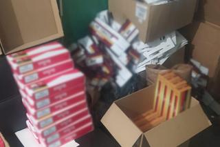 Wielkie uderzenie w nielegalną fabrykę papierosów. 5 osób zatrzymanych