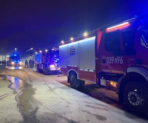 Pożar przy Metalurgicznej w Lublinie