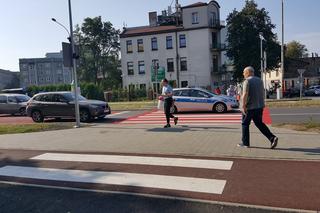 Aktywne przejście dla pieszych w Sosnowcu