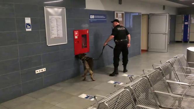 Alarm bombowy na gorzowskim dworcu!