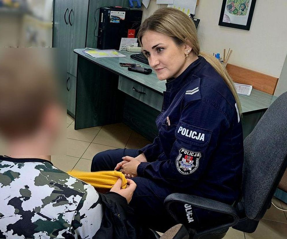 Bielsk Podlaski. Wystraszony 8-latek stał na chodniku. Szukał swojego taty