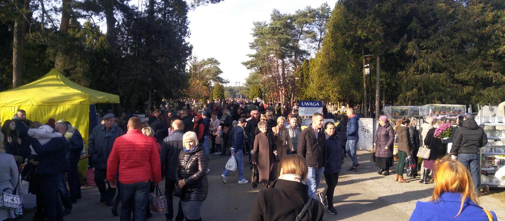 Wszystkich Świętych 2019. Radomianie tłumnie odwiedzili cmentarze [ZDJĘCIA]