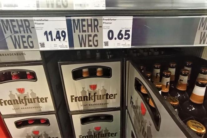 Ile kosztuje polskie piwo w Niemczech?