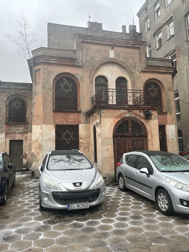 To jedyna zachowana przedwojenna synagoga w Łodzi