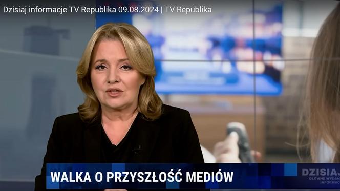 Danuta Holecka, "Dzisiaj", Telewizja Republika