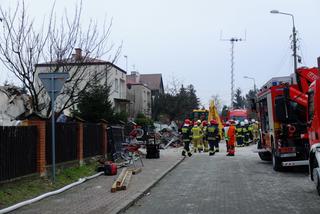 Puławy: Wybuch gazu. Zginęły dwie osoby. 40-latka odpowie za zabójstwo. Zdjęcia z 18.12.2020