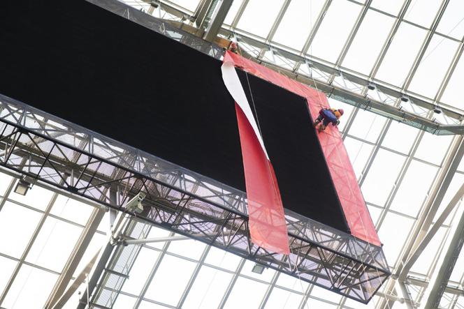 Szykują stadion we Wrocławiu na mecz Polska - Irlandia