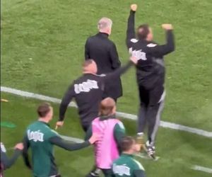 Edward Iordanescu w meczu Szachtar - Legia
